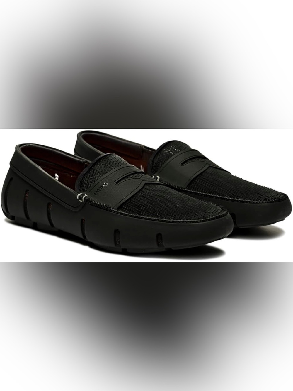 SWIMS Mens Penny Loafer in black, like new, water friendly sz 9.5